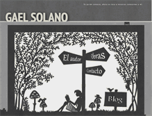 Tablet Screenshot of gaelsolano.com
